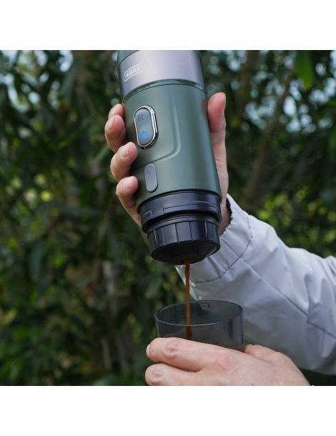 HiBREW H4B Caffettiera portatile senza fili 3 in 1 pressione 15 bar batteria ricaricabile 2200 mAh Presa