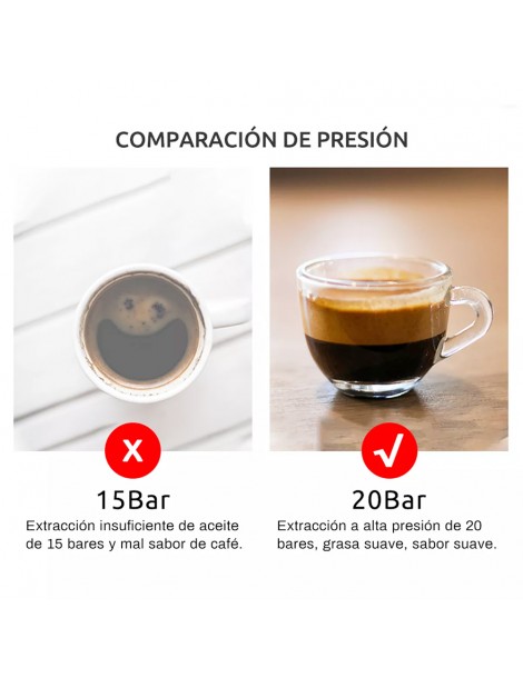 HiBREW H5 1050W Macchina da caffè 20 Bar Semi-Auto Cappuccino Espresso Capacità 1 5L Display temperatura Offerta