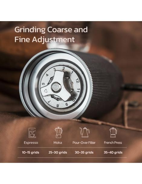 HiBREW G4A Macinacaffè manuale portatile nucleo da 36 mm Outlet