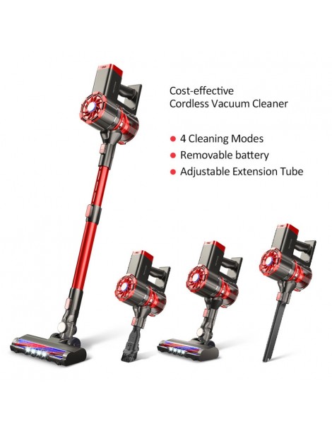 PRETTYCARE W100 Aspirapolvere a batteria Aspirazione 20KPa Negozio