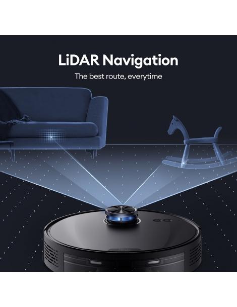 Ultenic T10 Lite Robot Aspirapolvere con navigazione LiDAR aspirazione 4500Pa auto-svuotamento Matrix Clean - Nero Spedizione gratuita