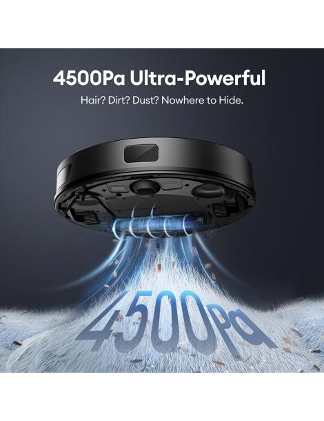 Ultenic T10 Lite Robot Aspirapolvere con navigazione LiDAR aspirazione 4500Pa auto-svuotamento Matrix Clean - Nero Spedizione gratuita