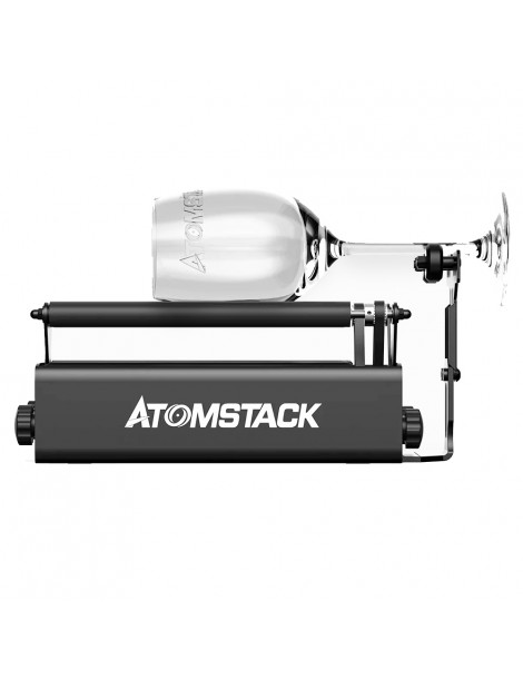 ATOMSTACK R3 Pro Rullo rotante con modulo di supporto separabile e torri di estensione incisione rotante laser a 360 gradi Offerta natalizia