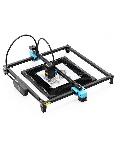 TWO TREES TTS-20 Pro 20W Laser Engraver Cutter con kit di assistenza pneumatica letto laser 0.08*0.08mm 418x418mm Latest fashion