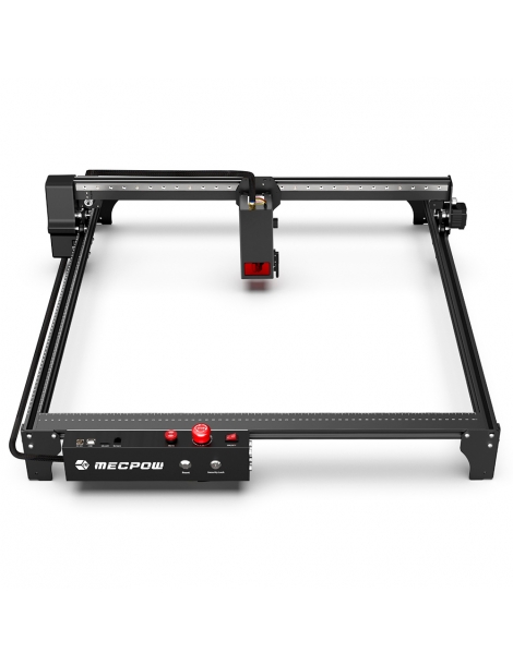 Mecpow X5 Pro 33W Macchina per incisione laser area di incisione 600x600mm spot laser con assistenza pneumatica automatica Offerte giornaliere