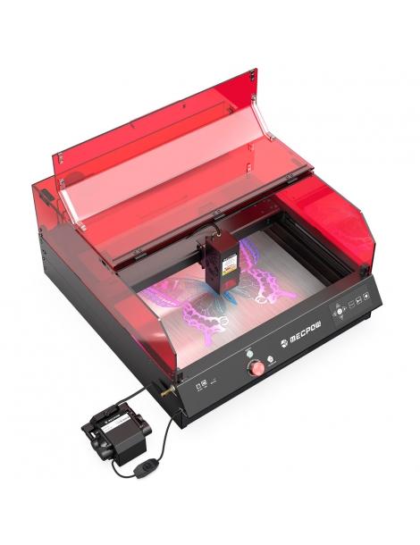 Mecpow X4 Pro Macchina per Incisione Laser 22W con Telecamera Integrata Copertura Protettiva in Acrilico FDA Classe 1 Enormi risparmi