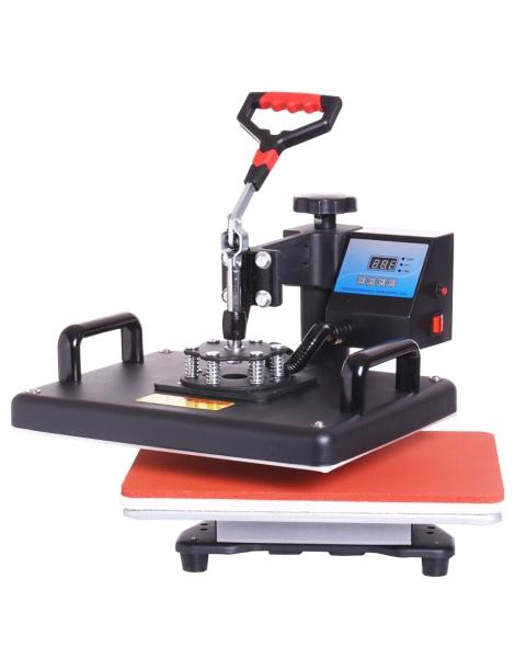SHUOHAO 8 in 1 macchina di stampa a caldo combinata macchina di trasferimento di calore 2D per tappo tazza piastra T-shirt Prezzo basso