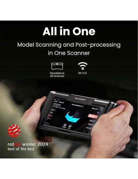Revopoint MIRACO Pro Scanner 3D con 32 GB di RAM alta precisione di 0 02 mm velocità di scansione di 15 fps Super Saving Price