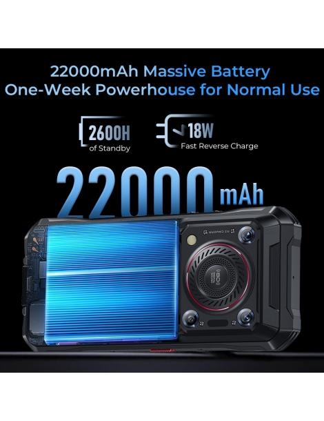 OUKITEL WP33 Pro 6 6 pollici FHD telefono robusto 5G MTK Dimensity 6100 + 24GB (8 + 16) RAM + 256GB ROM Offerta settimanale