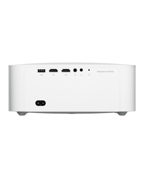 WANBO X2 Pro Proiettore Wifi 6 a doppia banda Bluetooth 5.0 AI Auto-Focus Android 9.0 Ritorno libero