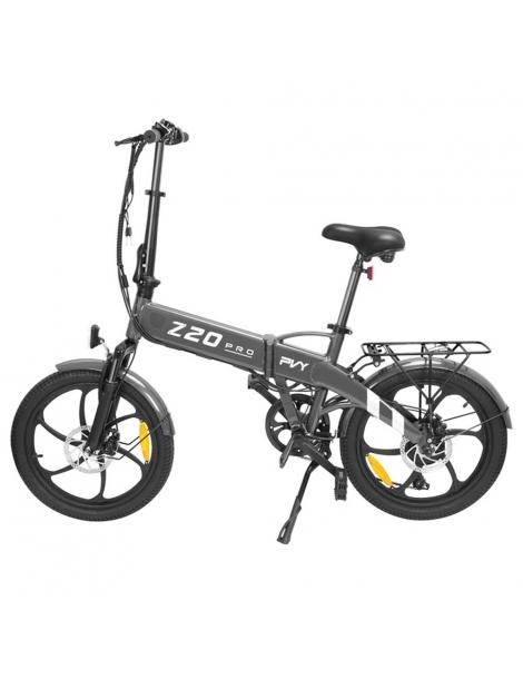 PVY Z20 Pro 20*2.3 pollici bicicletta elettrica pieghevole motore mozzo 500W batteria 10.4Ah 25 km/h 80-100km - Grigio Rilascio limitato