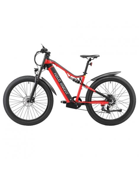 Halo Knight H03 MTB Bicicletta elettrica motore 1000W batteria 48V 19.2Ah pneumatico 27.5*3.0 pollici - Rosso Latest stili