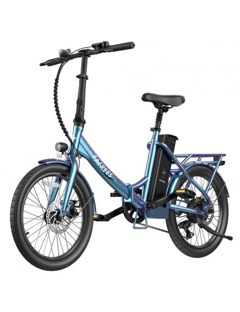 Fafrees F20 Lasting Bici Elettrica Pieghevole Motore 250W Batteria 36V 18.2Ah Pneumatici 20*1.95'' - Radiant Teal Fino al 60% di sconto
