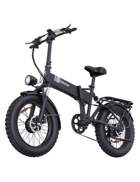 Ridstar H20 Pro Bicicletta elettrica pieghevole motore 1000W*2 batteria 48V 23AH pneumatici grassi 20*4 pollici Fino al 65% di sconto