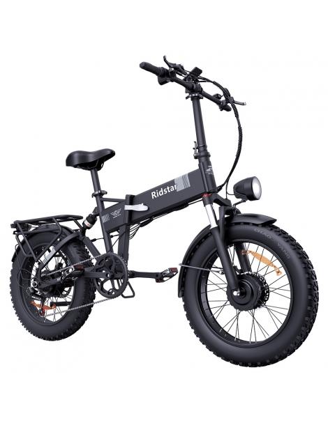 Ridstar H20 Pro Bicicletta elettrica pieghevole motore 1000W*2 batteria 48V 23AH pneumatici grassi 20*4 pollici Fino al 65% di sconto