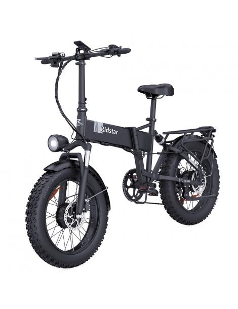 Ridstar H20 Pro Bicicletta elettrica pieghevole motore 1000W*2 batteria 48V 23AH pneumatici grassi 20*4 pollici Fino al 65% di sconto