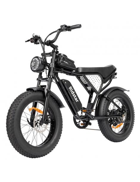 Ridstar Q20 Mini Electric Bike motore 1000W batteria 48V 15AH pneumatici grassi 20*4.0 pollici velocità massima 40km/h Only for today