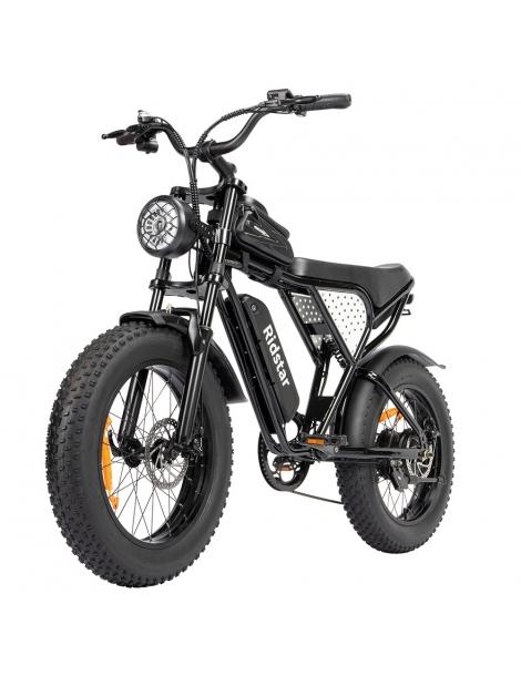 Ridstar Q20 Mini Electric Bike motore 1000W batteria 48V 15AH pneumatici grassi 20*4.0 pollici velocità massima 40km/h Only for today