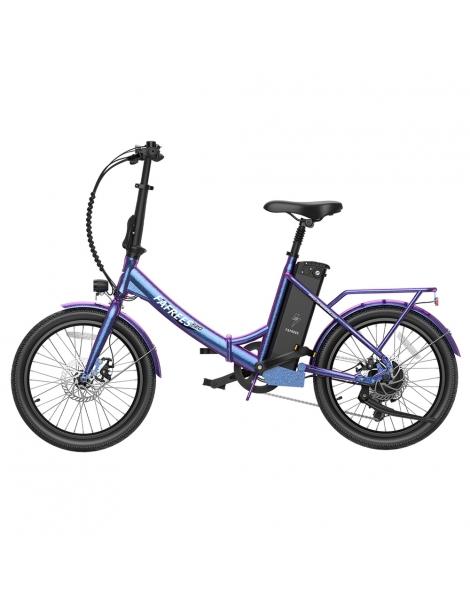 Fafrees F20 Lasting Bici Elettrica Pieghevole Motore 250W Batteria 36V 18.2Ah Pneumatici 20*1.95'' - Aurora Blue Offerta speciale della fabbrica