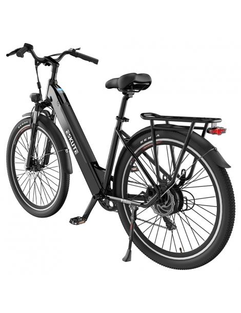 ESKUTE ES-26-LJ Bicicletta elettrica motore Bafang da 250W batteria da 36V 20Ah 26 x 1 75 pollici - Nero Fino al 55% di sconto
