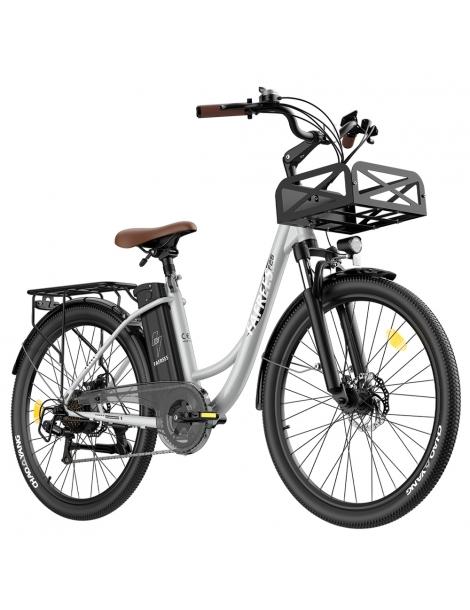 Fafrees F26 Lasting Bicicletta elettrica motore 250W batteria 36V 20.3Ah pneumatici 26*1.95'' - Grigio 50% di sconto con spedizione gratuita