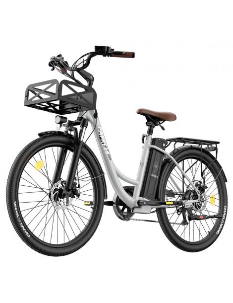 Fafrees F26 Lasting Bicicletta elettrica motore 250W batteria 36V 20.3Ah pneumatici 26*1.95'' - Grigio 50% di sconto con spedizione gratuita