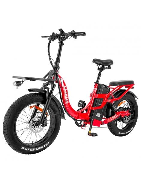 Fafrees F20 X-Max 20*4.0 pollici Fat Tire Bicicletta elettrica pieghevole motore 750W batteria 30Ah - Rosso Trasporto libero internazionale