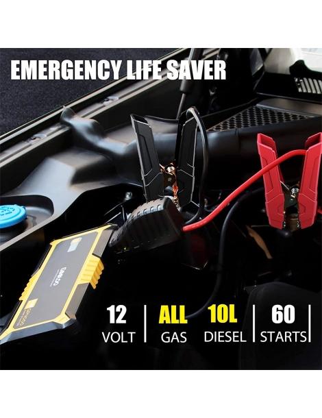 GOOLOO GP4000 avviatore di emergenza per auto con picco di 4000A 50% di sconto per tempo limitato