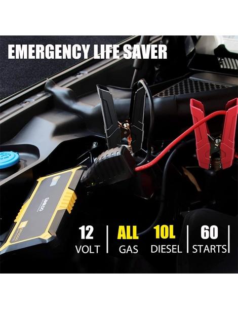 GOOLOO GP4000 avviatore di emergenza per auto con picco di 4000A Sconti questo mese