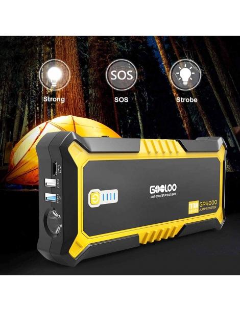 GOOLOO GP4000 avviatore di emergenza per auto con picco di 4000A Sconti questo mese