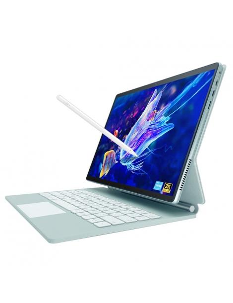 DERE T30 PRO 2-in-1 Laptop 13 pollici 2K IPS Touch Screen Tablet PC/Tastiera magica Penna stilo 16GB DDR4 512GB SSD - Verde Italy