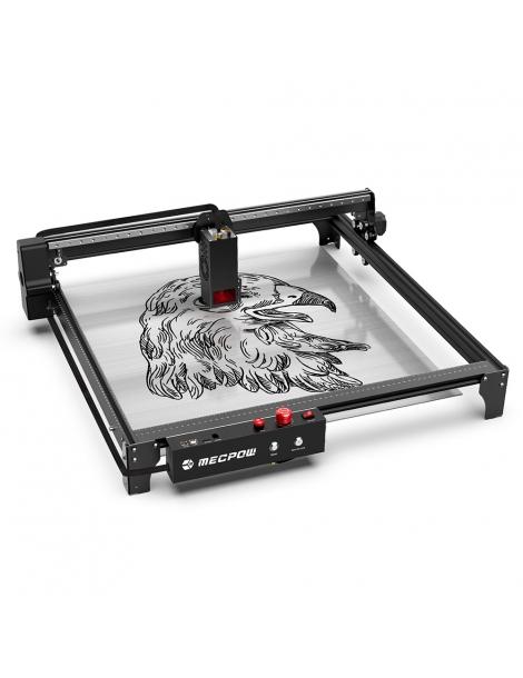 Mecpow X5 22W Macchina per incisione laser area di incisione 600x600mm spot laser con assistenza pneumatica automatica Affare Del Giorno