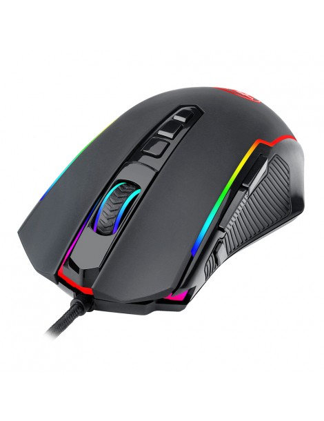 Redragon Mouse da gioco cablato M910-K RGB 8000 DPI 9 pulsanti programmabili con pulsante di fuoco rapido Novità