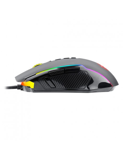 Redragon Mouse da gioco cablato M910-K RGB 8000 DPI 9 pulsanti programmabili con pulsante di fuoco rapido Novità