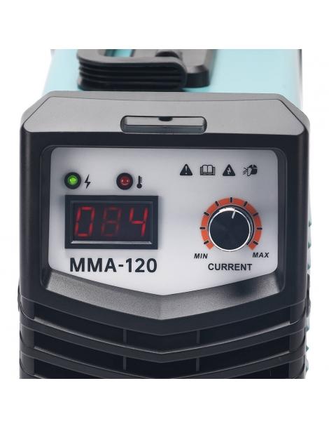 Mecpow MMA-120 Saldatrice a doppia tensione display a LED modalità di controllo IGBT funzione di avvio a caldo Online