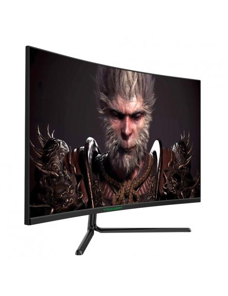 TITAN ARMY C32C1S Monitor da gioco da 31 5 pollici risoluzione 2K frequenza di aggiornamento 240 Hz curvatura 1500R Outlet