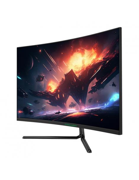 TITAN ARMY C32C1S Monitor da gioco da 31 5 pollici risoluzione 2K frequenza di aggiornamento 240 Hz curvatura 1500R Outlet