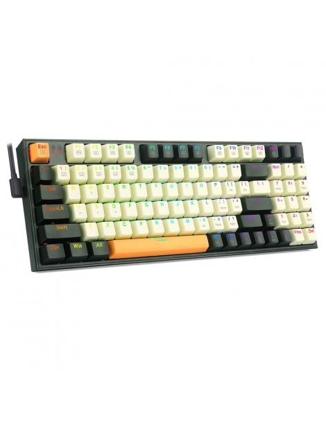 Redragon K636CLO-RGB Kitava 94 tasti con tastierino numerico tastiera meccanica retroilluminata RGB - Nero In Vendita