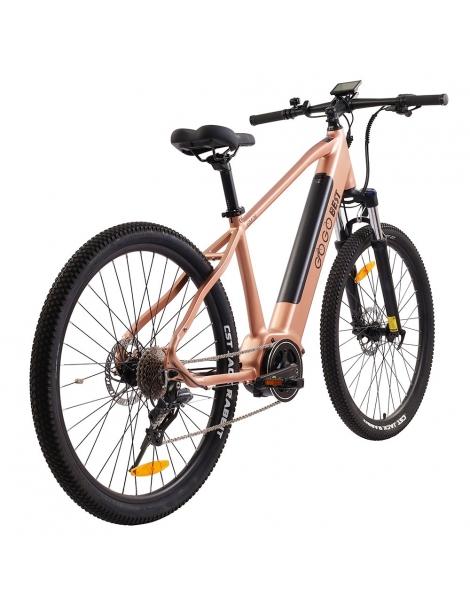 GOGOBEST GM26 Bicicletta elettrica da città motore mid-drive 36V 250W batteria 10Ah freno a disco idraulico - Oro Vendita Calda