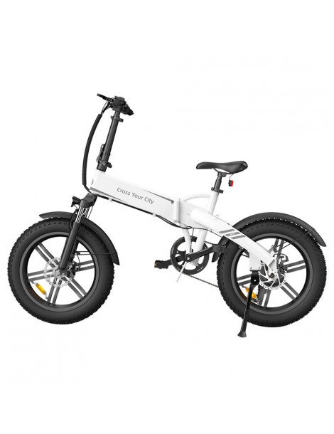 ADO A20F Bestia Pieghevole E-Bike 250W DC Brushless Motore 25km/H 36V 14.5Ah Batteria 20*4.0 Pneumatici Sensore Di Coppia-Bianco I Più Venduti