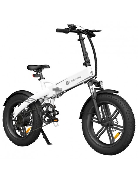 ADO A20F Bestia Pieghevole E-Bike 250W DC Brushless Motore 25km/H 36V 14.5Ah Batteria 20*4.0 Pneumatici Sensore Di Coppia-Bianco I Più Venduti
