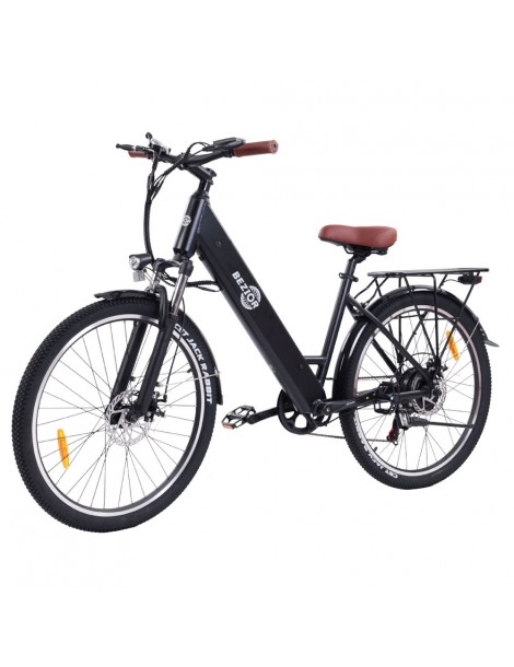 BEZIOR M3 26*2.1 Pollici CST Pneumatici Bici Elettrica Motore 48V 500W Batteria 10.4Ah Velocità Massima 32km/h - Nero Spedizione gratuita