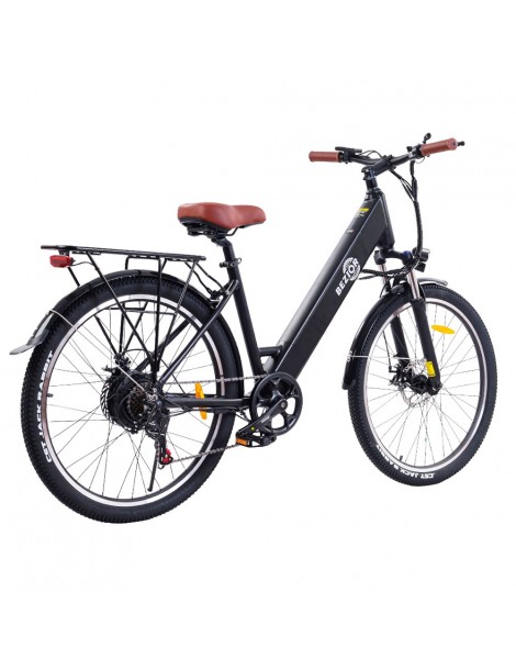 BEZIOR M3 26*2.1 Pollici CST Pneumatici Bici Elettrica Motore 48V 500W Batteria 10.4Ah Velocità Massima 32km/h - Nero Spedizione gratuita