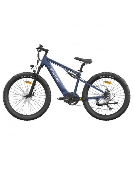 GOGOBEST GM27 Bicicletta elettrica 48V 350W Motore centrale Freno a disco idraulico - Blu Negozio online di fabbrica