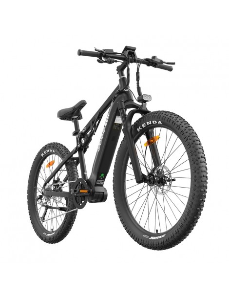 GOGOBEST GM27 Bicicletta elettrica 48V 350W Motore centrale Freno a disco idraulico - Nero Prezzo di fabbrica