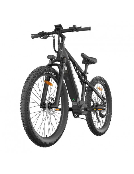 GOGOBEST GM27 Bicicletta elettrica 48V 350W Motore centrale Freno a disco idraulico - Nero Prezzo di fabbrica