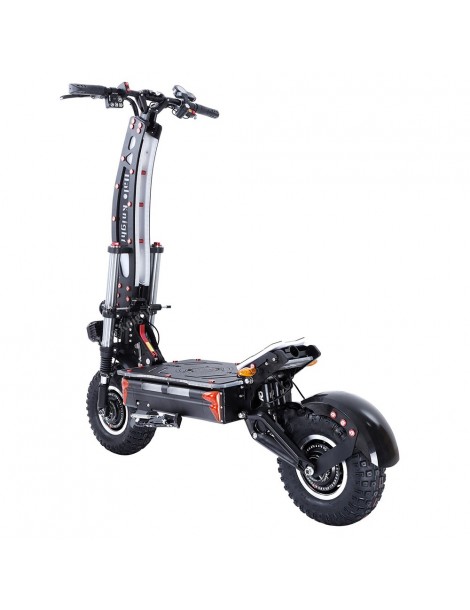 Halo Knight T107 Max 14 pollici Off-Road Pneumatici Scooter elettrico pieghevole 2*4000W Motori 72V 50Ah Batteria Offerta speciale