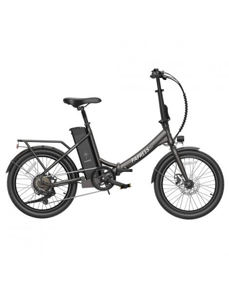 Fafrees F20 Lasting Bici Elettrica Pieghevole Motore 250W Batteria 36V 18.2Ah Pneumatici 20*1.95'' - Nero Offerta esclusiva