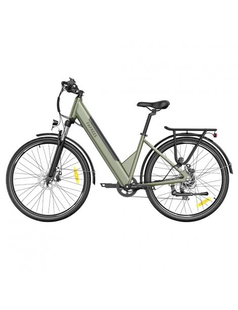 FAFREES F28 Pro Bicicletta elettrica da città Step-Through -Verde Offerta Pasqua