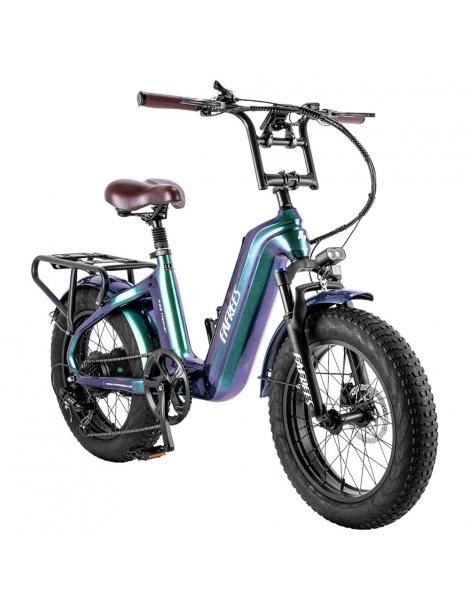 FAFREES F20 Master E-bike 20*4.0 pollici pneumatico 500W trazione posteriore 25km/h velocità massima-Verde Offerta Giorno del Papà